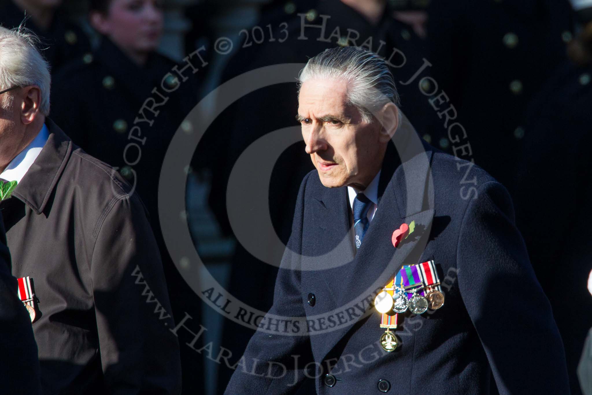 Remembrance Sunday at the Cenotaph in London 2014: Group M12 - Metropolitan Special Constabulary.
Press stand opposite the Foreign Office building, Whitehall, London SW1,
London,
Greater London,
United Kingdom,
on 09 November 2014 at 12:16, image #2067