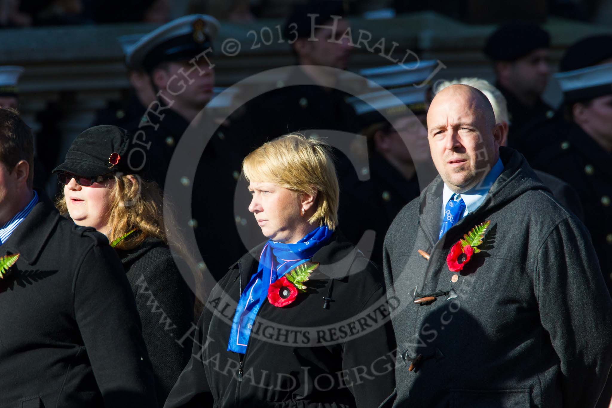 Remembrance Sunday at the Cenotaph in London 2014: Group M27 - PDSA.
Press stand opposite the Foreign Office building, Whitehall, London SW1,
London,
Greater London,
United Kingdom,
on 09 November 2014 at 12:18, image #2210