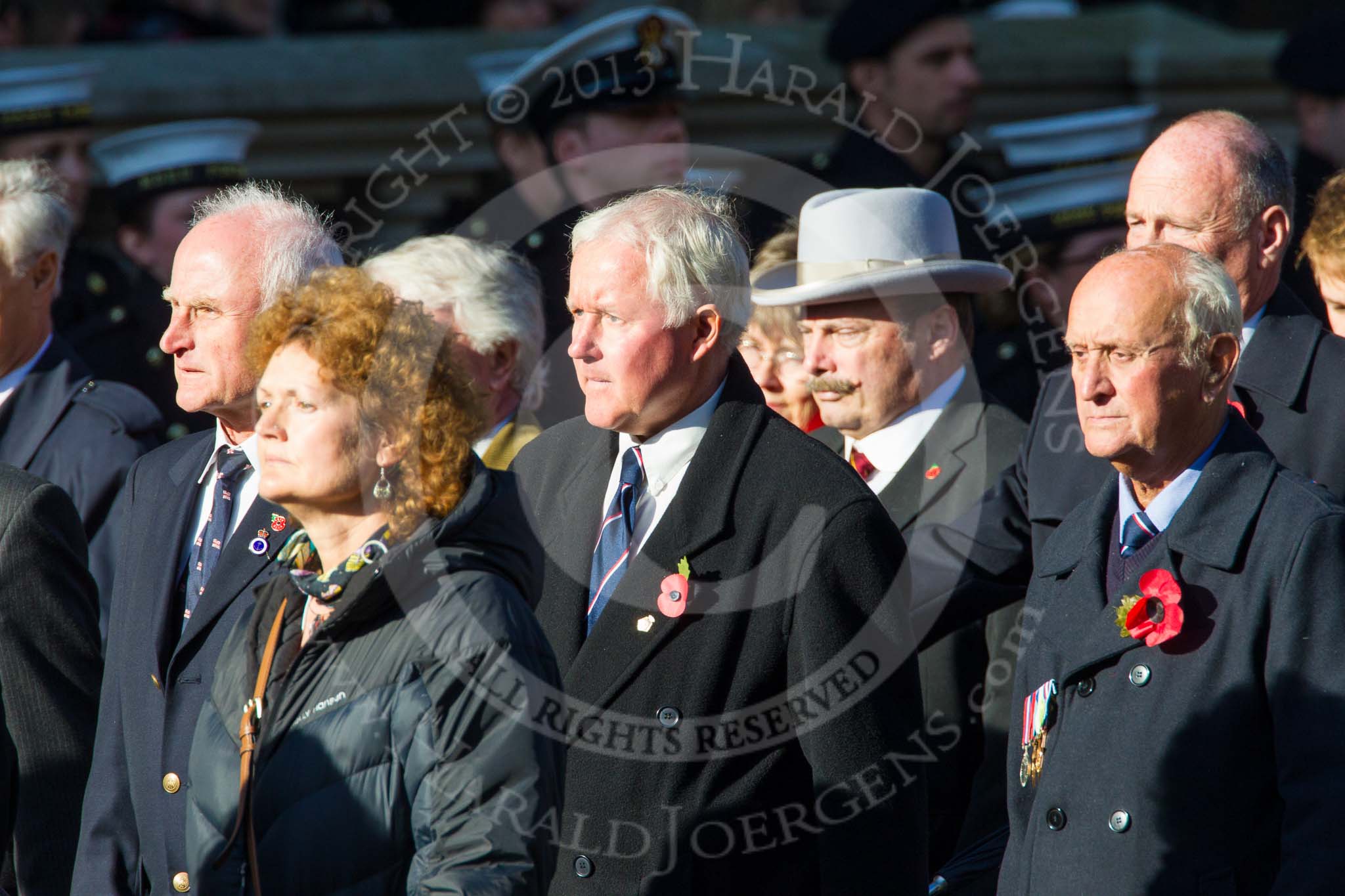 Remembrance Sunday at the Cenotaph in London 2014: Group M28 - HM Ships Glorious Ardent & ACASTA Association.
Press stand opposite the Foreign Office building, Whitehall, London SW1,
London,
Greater London,
United Kingdom,
on 09 November 2014 at 12:18, image #2217