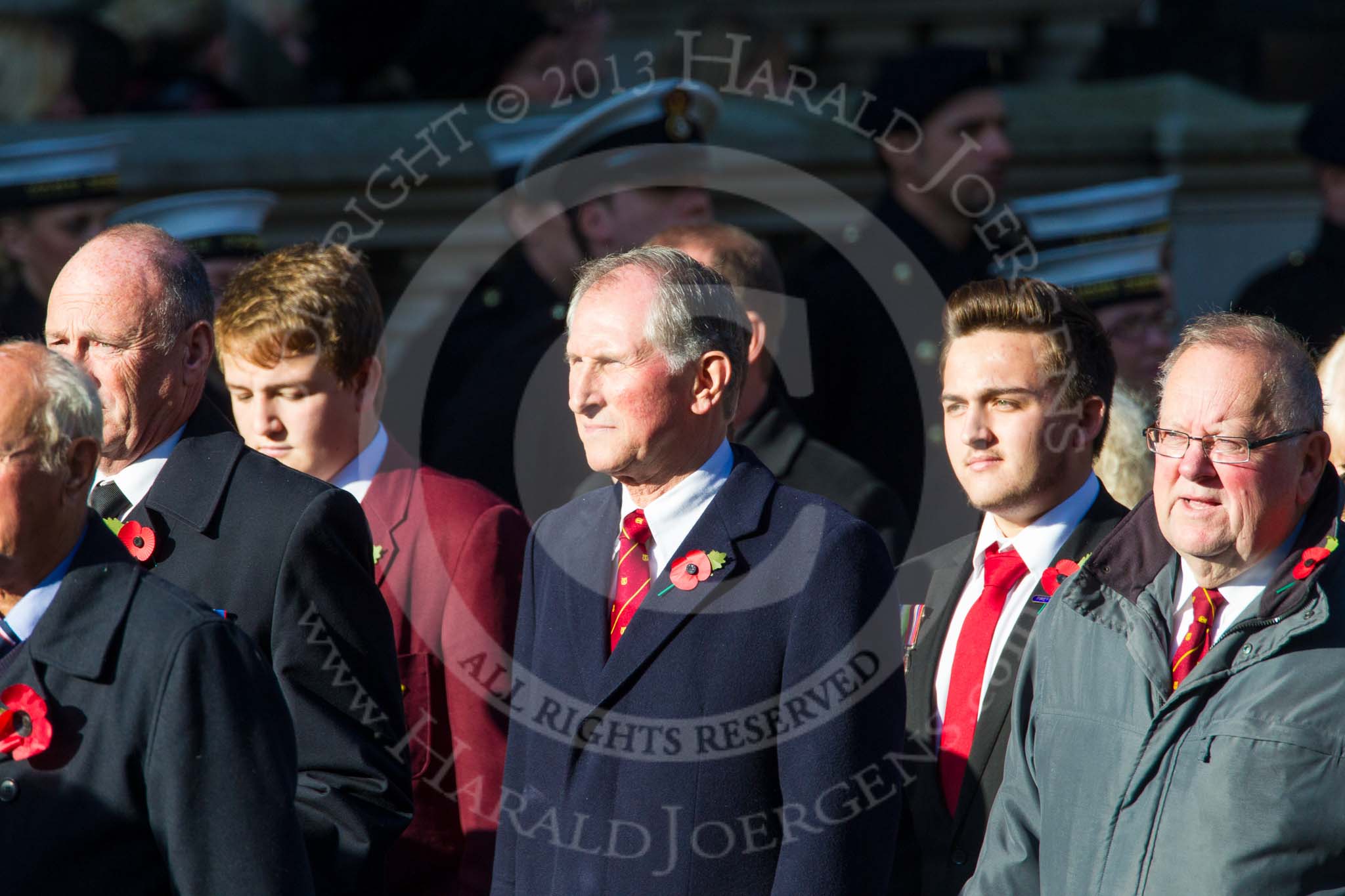 Remembrance Sunday at the Cenotaph in London 2014: Group M29 - Old Cryptians' Club.
Press stand opposite the Foreign Office building, Whitehall, London SW1,
London,
Greater London,
United Kingdom,
on 09 November 2014 at 12:19, image #2220