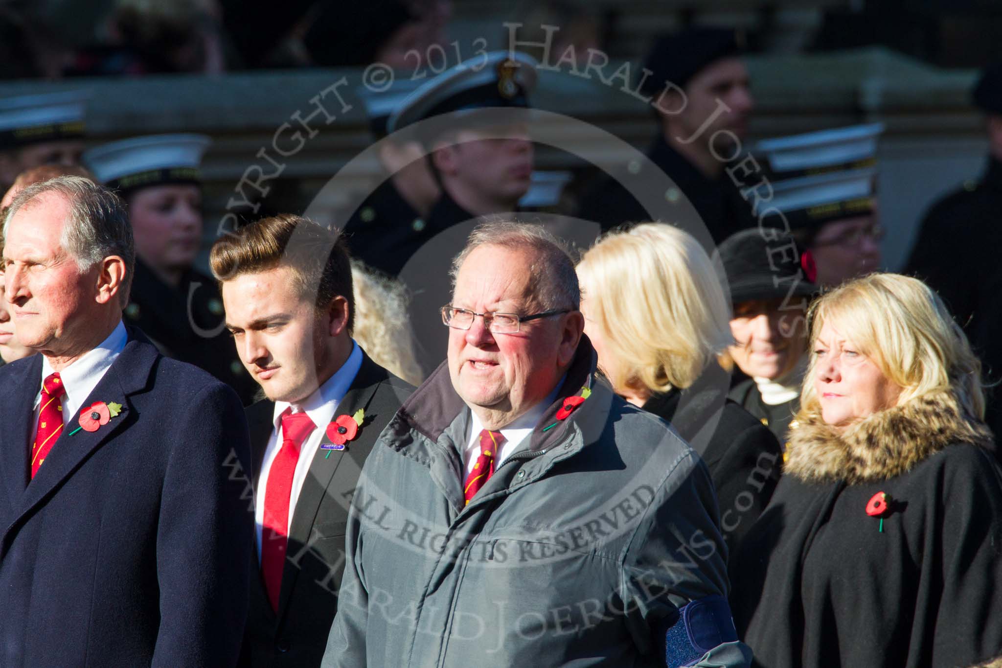 Remembrance Sunday at the Cenotaph in London 2014: Group M29 - Old Cryptians' Club.
Press stand opposite the Foreign Office building, Whitehall, London SW1,
London,
Greater London,
United Kingdom,
on 09 November 2014 at 12:19, image #2222