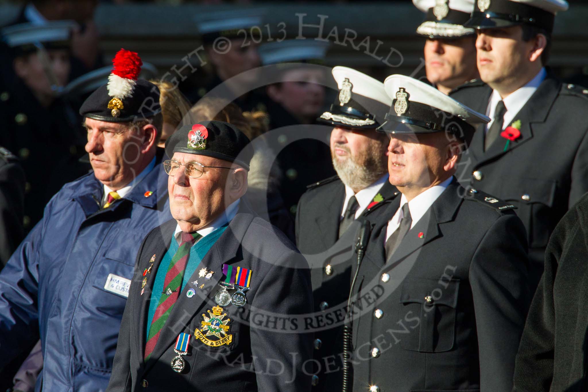 Remembrance Sunday at the Cenotaph in London 2014: Group M?? - HMRC.
Press stand opposite the Foreign Office building, Whitehall, London SW1,
London,
Greater London,
United Kingdom,
on 09 November 2014 at 12:22, image #2375