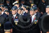 Remembrance Sunday at the Cenotaph in London 2014: Group C2 - Royal Air Force Regiment Association.
Press stand opposite the Foreign Office building, Whitehall, London SW1,
London,
Greater London,
United Kingdom,
on 09 November 2014 at 11:38, image #73