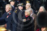 Remembrance Sunday at the Cenotaph in London 2014: Group C3 - Bomber Command Association.
Press stand opposite the Foreign Office building, Whitehall, London SW1,
London,
Greater London,
United Kingdom,
on 09 November 2014 at 11:38, image #83