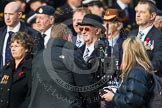 Remembrance Sunday at the Cenotaph in London 2014: Group C8 - 7 Squadron Association.
Press stand opposite the Foreign Office building, Whitehall, London SW1,
London,
Greater London,
United Kingdom,
on 09 November 2014 at 11:39, image #119