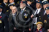 Remembrance Sunday at the Cenotaph in London 2014: Group C9 - RAF Habbaniya Association.
Press stand opposite the Foreign Office building, Whitehall, London SW1,
London,
Greater London,
United Kingdom,
on 09 November 2014 at 11:39, image #124