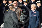 Remembrance Sunday at the Cenotaph in London 2014: Group C18 - Coastal Command & Maritime Air Association.
Press stand opposite the Foreign Office building, Whitehall, London SW1,
London,
Greater London,
United Kingdom,
on 09 November 2014 at 11:40, image #161