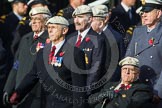 Remembrance Sunday at the Cenotaph in London 2014: Group C22 - Royal Air Force Police Association.
Press stand opposite the Foreign Office building, Whitehall, London SW1,
London,
Greater London,
United Kingdom,
on 09 November 2014 at 11:40, image #183