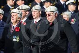 Remembrance Sunday at the Cenotaph in London 2014: Group C22 - Royal Air Force Police Association.
Press stand opposite the Foreign Office building, Whitehall, London SW1,
London,
Greater London,
United Kingdom,
on 09 November 2014 at 11:41, image #189