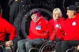 Remembrance Sunday at the Cenotaph in London 2014: Group C25 - British Ex-Services Wheelchair Sports Association.
Press stand opposite the Foreign Office building, Whitehall, London SW1,
London,
Greater London,
United Kingdom,
on 09 November 2014 at 11:42, image #227