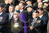 Remembrance Sunday at the Cenotaph in London 2014: Group D5 - Not Forgotten Association.
Press stand opposite the Foreign Office building, Whitehall, London SW1,
London,
Greater London,
United Kingdom,
on 09 November 2014 at 11:43, image #302