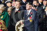 Remembrance Sunday at the Cenotaph in London 2014: Group D6 - TRBL Ex-Service Members.
Press stand opposite the Foreign Office building, Whitehall, London SW1,
London,
Greater London,
United Kingdom,
on 09 November 2014 at 11:44, image #313