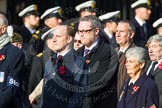 Remembrance Sunday at the Cenotaph in London 2014: Group D9 - Stoll.
Press stand opposite the Foreign Office building, Whitehall, London SW1,
London,
Greater London,
United Kingdom,
on 09 November 2014 at 11:44, image #329