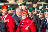 Remembrance Sunday at the Cenotaph in London 2014: Group E1 - Royal Marines Association.
Press stand opposite the Foreign Office building, Whitehall, London SW1,
London,
Greater London,
United Kingdom,
on 09 November 2014 at 11:49, image #543