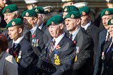 Remembrance Sunday at the Cenotaph in London 2014: Group E1 - Royal Marines Association.
Press stand opposite the Foreign Office building, Whitehall, London SW1,
London,
Greater London,
United Kingdom,
on 09 November 2014 at 11:49, image #547