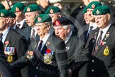 Remembrance Sunday at the Cenotaph in London 2014: Group E1 - Royal Marines Association.
Press stand opposite the Foreign Office building, Whitehall, London SW1,
London,
Greater London,
United Kingdom,
on 09 November 2014 at 11:49, image #548