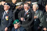 Remembrance Sunday at the Cenotaph in London 2014: Group E1 - Royal Marines Association.
Press stand opposite the Foreign Office building, Whitehall, London SW1,
London,
Greater London,
United Kingdom,
on 09 November 2014 at 11:49, image #553