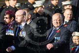 Remembrance Sunday at the Cenotaph in London 2014: Group E11 - Sea Harrier Association.
Press stand opposite the Foreign Office building, Whitehall, London SW1,
London,
Greater London,
United Kingdom,
on 09 November 2014 at 11:51, image #669