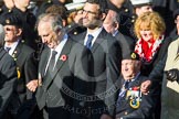 Remembrance Sunday at the Cenotaph in London 2014: Group E12 - Flower Class Corvette Association.
Press stand opposite the Foreign Office building, Whitehall, London SW1,
London,
Greater London,
United Kingdom,
on 09 November 2014 at 11:51, image #676