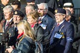Remembrance Sunday at the Cenotaph in London 2014: E15 - HMS Bulwark, Albion & Centaur Association.
Press stand opposite the Foreign Office building, Whitehall, London SW1,
London,
Greater London,
United Kingdom,
on 09 November 2014 at 11:51, image #685
