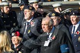 Remembrance Sunday at the Cenotaph in London 2014: Group E21 - Algerines Association.
Press stand opposite the Foreign Office building, Whitehall, London SW1,
London,
Greater London,
United Kingdom,
on 09 November 2014 at 11:52, image #727