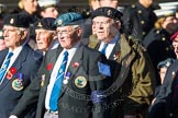 Remembrance Sunday at the Cenotaph in London 2014: Group F17 - Suez Veterans Association.
Press stand opposite the Foreign Office building, Whitehall, London SW1,
London,
Greater London,
United Kingdom,
on 09 November 2014 at 11:58, image #1060