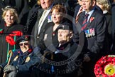 Remembrance Sunday at the Cenotaph in London 2014: Group F18 - Aden Veterans Association.
Press stand opposite the Foreign Office building, Whitehall, London SW1,
London,
Greater London,
United Kingdom,
on 09 November 2014 at 11:59, image #1069