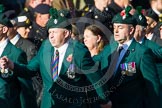 Remembrance Sunday at the Cenotaph in London 2014: Group A4 - Royal Irish Regiment Association..
Press stand opposite the Foreign Office building, Whitehall, London SW1,
London,
Greater London,
United Kingdom,
on 09 November 2014 at 12:00, image #1140