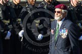 Remembrance Sunday at the Cenotaph in London 2014: Group A10 - Parachute Regimental Association.
Press stand opposite the Foreign Office building, Whitehall, London SW1,
London,
Greater London,
United Kingdom,
on 09 November 2014 at 12:02, image #1242