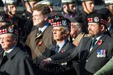 Remembrance Sunday at the Cenotaph in London 2014: Group A14 - Gordon Highlanders Association.
Press stand opposite the Foreign Office building, Whitehall, London SW1,
London,
Greater London,
United Kingdom,
on 09 November 2014 at 12:03, image #1286