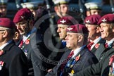 Remembrance Sunday at the Cenotaph in London 2014: Group A21- 4 Company Association (Parachute Regiment).
Press stand opposite the Foreign Office building, Whitehall, London SW1,
London,
Greater London,
United Kingdom,
on 09 November 2014 at 12:04, image #1340
