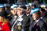 Remembrance Sunday at the Cenotaph in London 2014: Group A22 - Princess of Wales's Royal Regiment.
Press stand opposite the Foreign Office building, Whitehall, London SW1,
London,
Greater London,
United Kingdom,
on 09 November 2014 at 12:04, image #1352
