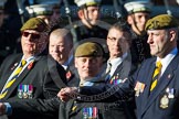 Remembrance Sunday at the Cenotaph in London 2014: Group A23 - Royal East Kent Regiment (The Buffs) Past & Present
Association.
Press stand opposite the Foreign Office building, Whitehall, London SW1,
London,
Greater London,
United Kingdom,
on 09 November 2014 at 12:04, image #1358