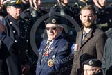Remembrance Sunday at the Cenotaph in London 2014: Group A26 - Royal Hampshire Regiment Comrades Association.
Press stand opposite the Foreign Office building, Whitehall, London SW1,
London,
Greater London,
United Kingdom,
on 09 November 2014 at 12:04, image #1377