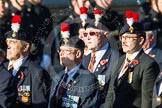Remembrance Sunday at the Cenotaph in London 2014: Group A27 - Royal Northumberland Fusiliers.
Press stand opposite the Foreign Office building, Whitehall, London SW1,
London,
Greater London,
United Kingdom,
on 09 November 2014 at 12:04, image #1388