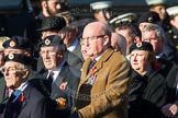 Remembrance Sunday at the Cenotaph in London 2014: Group B9 - Royal Engineers Bomb Disposal Association.
Press stand opposite the Foreign Office building, Whitehall, London SW1,
London,
Greater London,
United Kingdom,
on 09 November 2014 at 12:08, image #1583