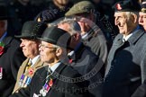 Remembrance Sunday at the Cenotaph in London 2014: Group B15 - Army Catering Corps Association.
Press stand opposite the Foreign Office building, Whitehall, London SW1,
London,
Greater London,
United Kingdom,
on 09 November 2014 at 12:09, image #1661