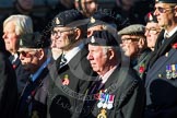 Remembrance Sunday at the Cenotaph in London 2014: Group B15 - Army Catering Corps Association.
Press stand opposite the Foreign Office building, Whitehall, London SW1,
London,
Greater London,
United Kingdom,
on 09 November 2014 at 12:09, image #1664