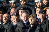 Remembrance Sunday at the Cenotaph in London 2014: Group B16 - Royal Pioneer Corps Association.
Press stand opposite the Foreign Office building, Whitehall, London SW1,
London,
Greater London,
United Kingdom,
on 09 November 2014 at 12:09, image #1680