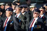 Remembrance Sunday at the Cenotaph in London 2014: Group B30 - 16/5th Queen's Royal Lancers.
Press stand opposite the Foreign Office building, Whitehall, London SW1,
London,
Greater London,
United Kingdom,
on 09 November 2014 at 12:13, image #1886
