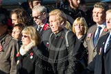 Remembrance Sunday at the Cenotaph in London 2014: Group M4 - Children of the Far East Prisoners of War.
Press stand opposite the Foreign Office building, Whitehall, London SW1,
London,
Greater London,
United Kingdom,
on 09 November 2014 at 12:15, image #1993