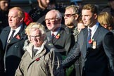 Remembrance Sunday at the Cenotaph in London 2014: Group M4 - Children of the Far East Prisoners of War.
Press stand opposite the Foreign Office building, Whitehall, London SW1,
London,
Greater London,
United Kingdom,
on 09 November 2014 at 12:15, image #1998