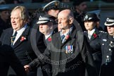 Remembrance Sunday at the Cenotaph in London 2014: Group M11 - National Association of Retired Police Officers.
Press stand opposite the Foreign Office building, Whitehall, London SW1,
London,
Greater London,
United Kingdom,
on 09 November 2014 at 12:16, image #2056