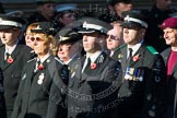 Remembrance Sunday at the Cenotaph in London 2014: Group M15 - St John Ambulance.
Press stand opposite the Foreign Office building, Whitehall, London SW1,
London,
Greater London,
United Kingdom,
on 09 November 2014 at 12:16, image #2091