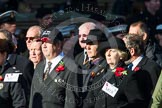 Remembrance Sunday at the Cenotaph in London 2014: Group M18 - The Firefighters Memorial Trust.
Press stand opposite the Foreign Office building, Whitehall, London SW1,
London,
Greater London,
United Kingdom,
on 09 November 2014 at 12:17, image #2103