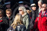 Remembrance Sunday at the Cenotaph in London 2014: Group M23 - Civilians Representing Families.
Press stand opposite the Foreign Office building, Whitehall, London SW1,
London,
Greater London,
United Kingdom,
on 09 November 2014 at 12:18, image #2163