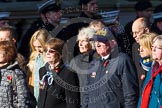 Remembrance Sunday at the Cenotaph in London 2014: Group M28 - HM Ships Glorious Ardent & ACASTA Association.
Press stand opposite the Foreign Office building, Whitehall, London SW1,
London,
Greater London,
United Kingdom,
on 09 November 2014 at 12:18, image #2214