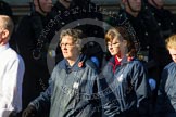 Remembrance Sunday at the Cenotaph in London 2014: Group M52 - Girls Brigade England & Wales.
Press stand opposite the Foreign Office building, Whitehall, London SW1,
London,
Greater London,
United Kingdom,
on 09 November 2014 at 12:21, image #2331
