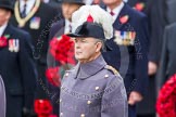 Remembrance Sunday at the Cenotaph in London 2014: Colonel Hugh Bodington, Chief of Staff at Headquarters London District & Headquarters Household Division.
Press stand opposite the Foreign Office building, Whitehall, London SW1,
London,
Greater London,
United Kingdom,
on 09 November 2014 at 11:22, image #294