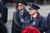 Remembrance Sunday at the Cenotaph in London 2014: The representative of Transport for London with his wreath.
Press stand opposite the Foreign Office building, Whitehall, London SW1,
London,
Greater London,
United Kingdom,
on 09 November 2014 at 11:26, image #309